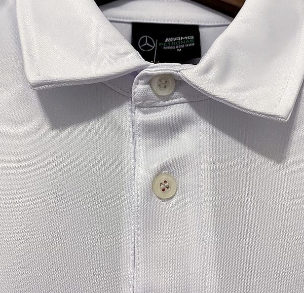 F1 Mercedes-Benz White POLO - Image 3