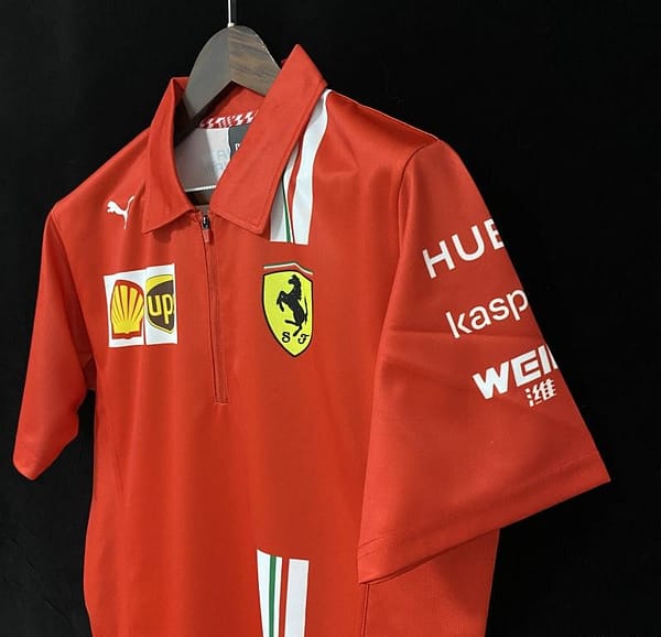 F1 Ferrari Red POLO - Image 5