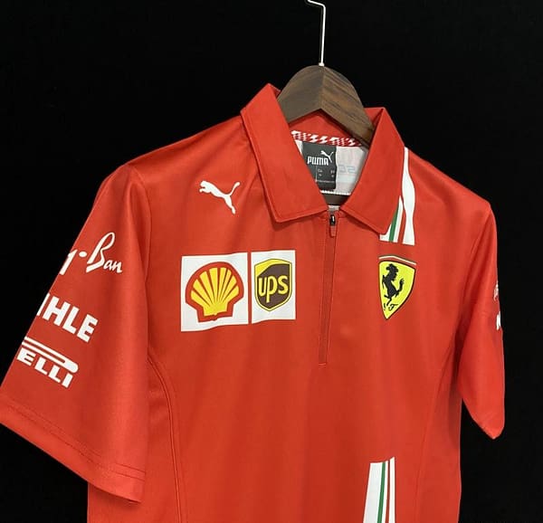 F1 Ferrari Red POLO - Image 6