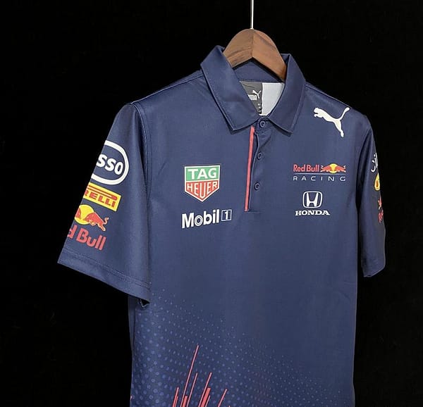 F1 Red Bull Round Neck Racing POLO - Image 5