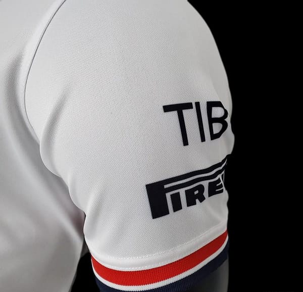 F1 Formula One 2022 Racing Suit Mercedes Polo White - Image 2
