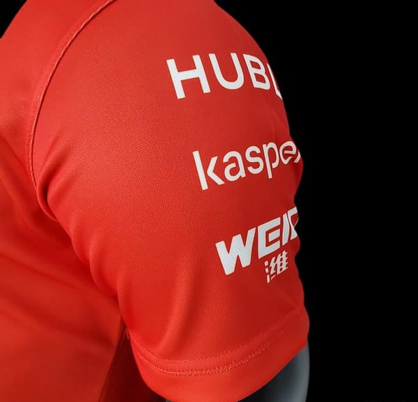 F1 Formula One 2022 Ferrari Polo Red - Image 8
