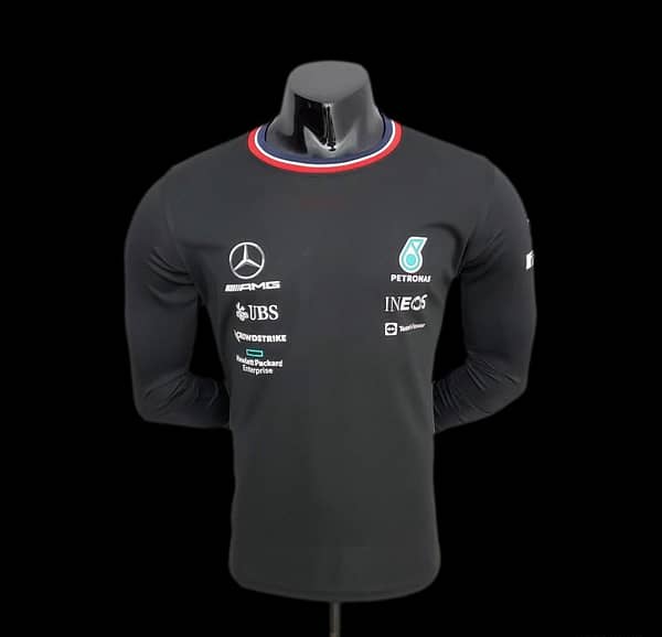 F1 Formula One 2022 Mercedes Long Sleeve Black