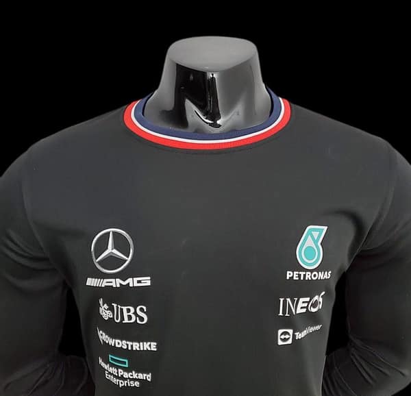 F1 Formula One 2022 Mercedes Long Sleeve Black - Image 6