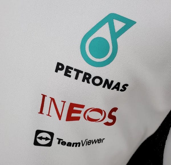 F1 Formula One 2022 Mercedes Long Sleeve White - Image 2