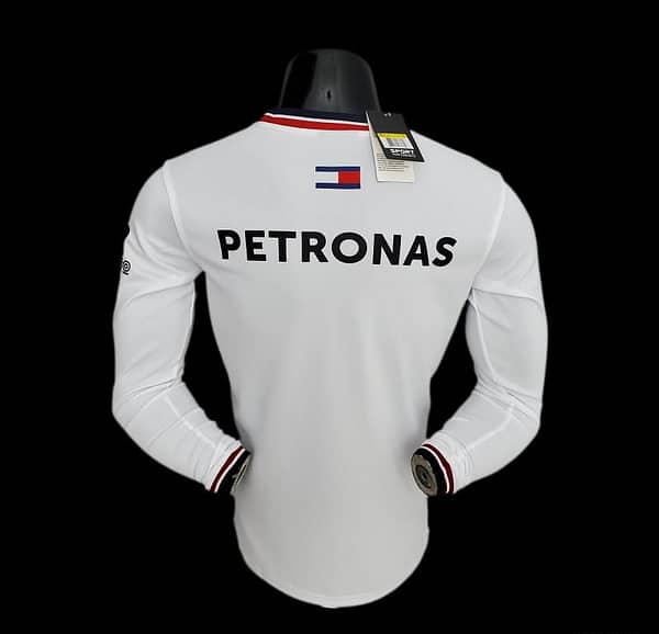 F1 Formula One 2022 Mercedes Long Sleeve White - Image 8