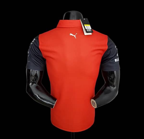 New F1 Formula One; Ferrari Racing Suit Polo Red - Image 2