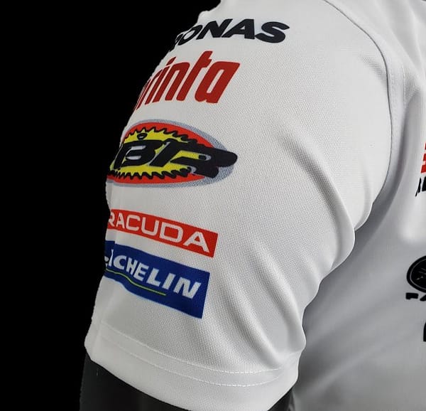 F1 Formula One 2021 Yamaha Racing Suit White - Image 2