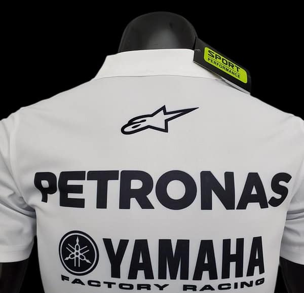 F1 Formula One 2021 Yamaha Racing Suit White - Image 3