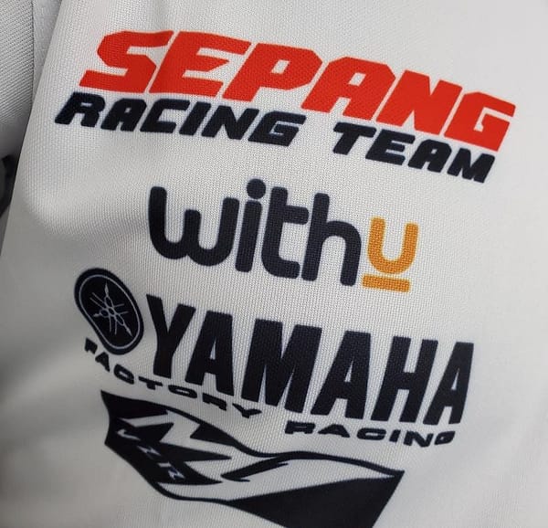 F1 Formula One 2021 Yamaha Racing Suit White - Image 10