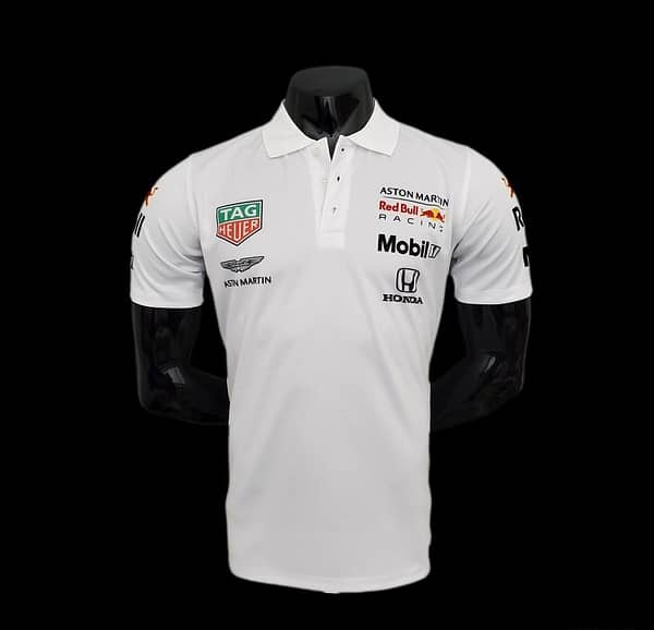 F1 Formula One; Red Bull Racing Suit; White