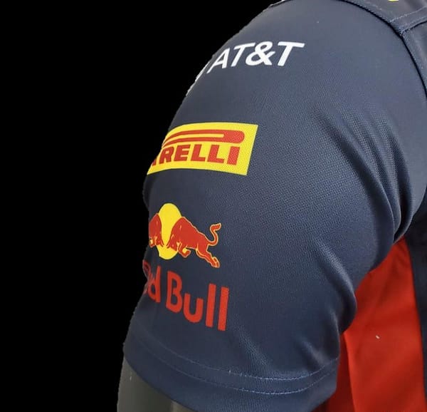 F1 Red Bull Royal Blue POLO Royal Blue - Image 3