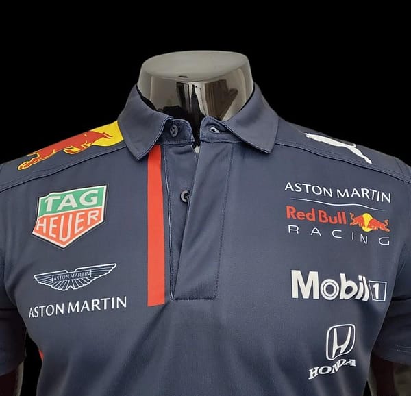 F1 Red Bull Royal Blue POLO Royal Blue - Image 7