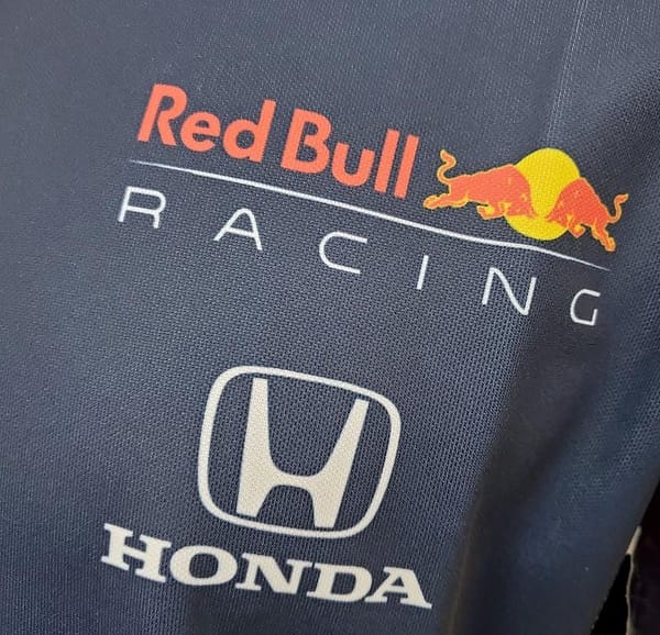 F1 Formula One Racing Suit; Honda Red Bull Racing Suit Royal Blue - Image 3