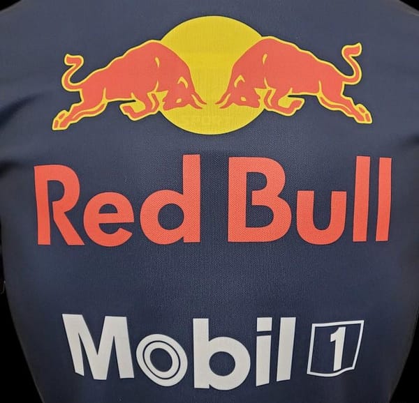 F1 Formula One Racing Suit; Honda Red Bull Racing Suit Royal Blue - Image 4