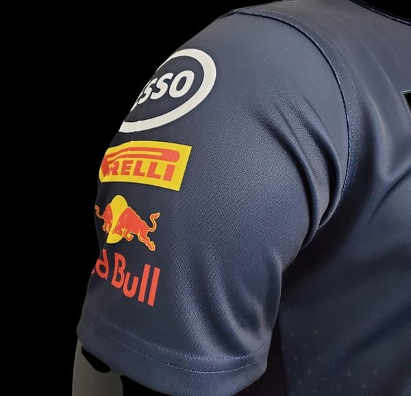 F1 Formula One Racing Suit; Honda Red Bull Racing Suit POLO Sapphire - Image 5