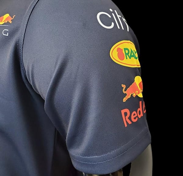F1 Formula One Racing Suit; Honda Red Bull Racing Suit POLO Sapphire - Image 6