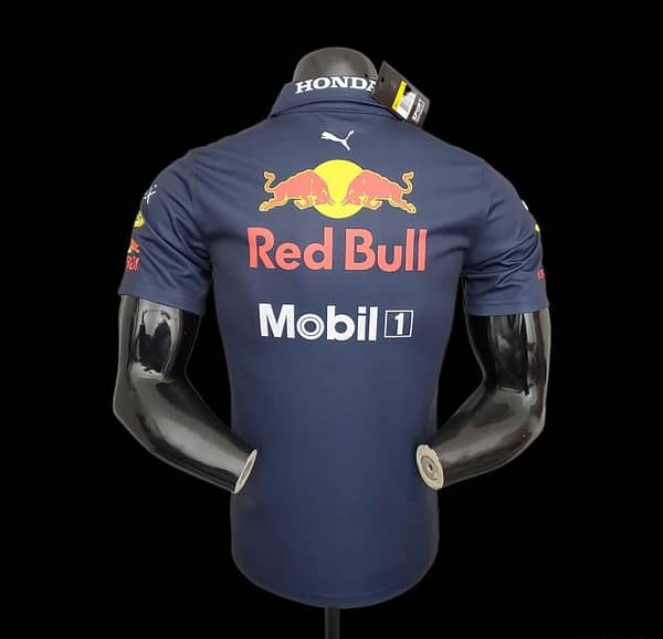F1 Formula One Racing Suit; Honda Red Bull Racing Suit POLO Sapphire - Image 9