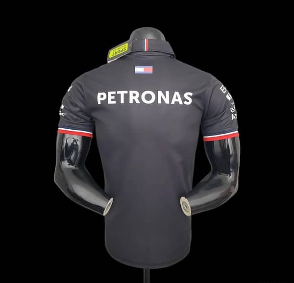 F1 Formula One Racing Suit; Mercedes POLO Black - Image 6