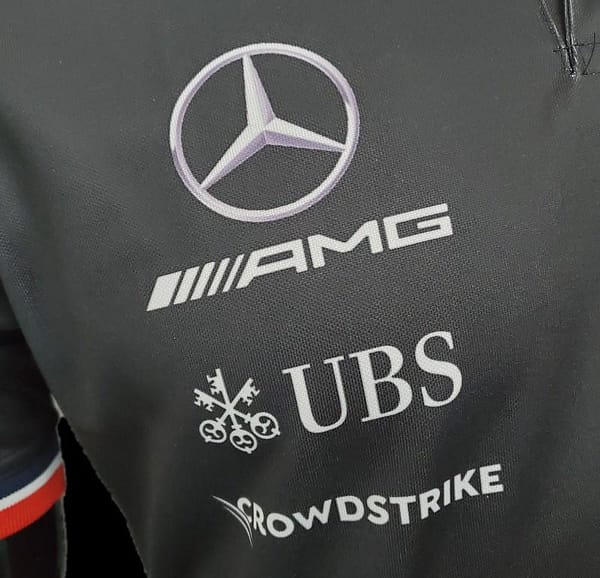F1 Formula One Racing Suit; Mercedes POLO Black - Image 7