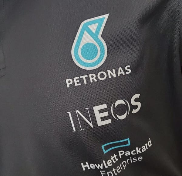 F1 Formula One Racing Suit; Mercedes POLO Black - Image 9