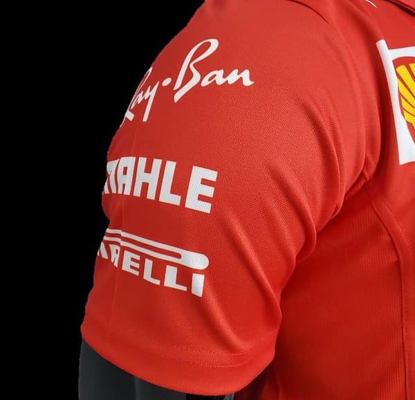 F1 Formula One; Ferrari Racing Suit Polo Red - Image 4