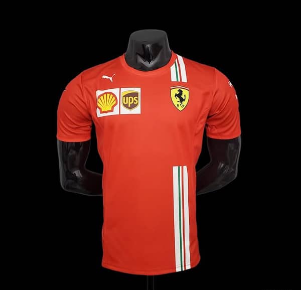 F1 Formula One; Ferrari Racing Suit Red