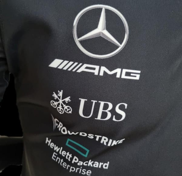 2022 F1 Formula One; Mercedes Benz #63 Polo Black - Image 5