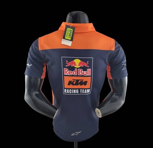 2022 F1 Formula One; KTM Polo Blue Orange - Image 2