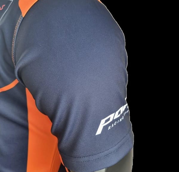 2022 F1 Formula One; KTM Polo Blue Orange - Image 6