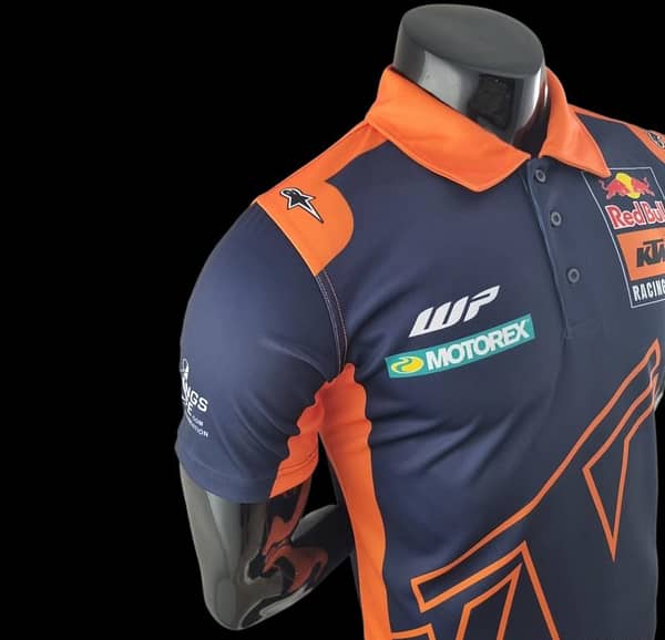 2022 F1 Formula One; KTM Polo Blue Orange - Image 8