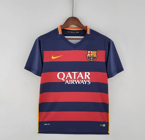 Retro 15/16 Barcelona Home  Soccer Jersey