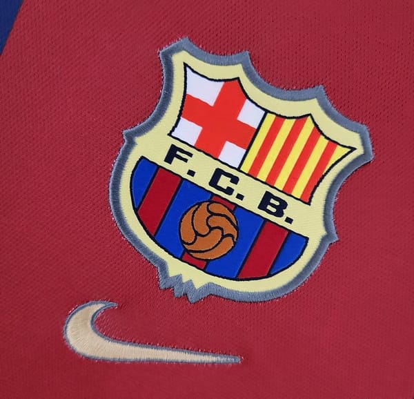 Retro 98/99 Barcelona Home  Soccer Jersey - Image 6