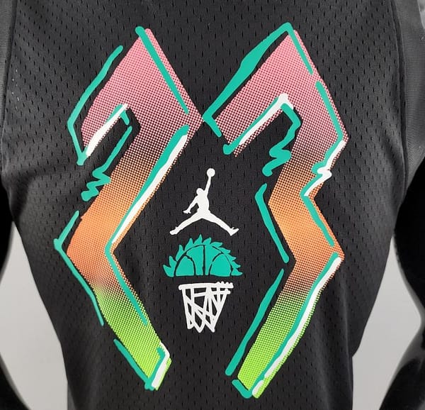 NBA Jordan Black Vest Shirts #K000175 - Image 7