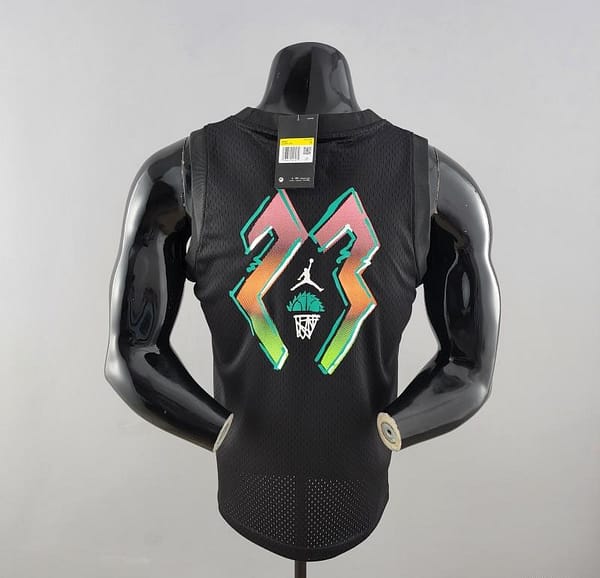 NBA Jordan Black Vest Shirts #K000175 - Image 8
