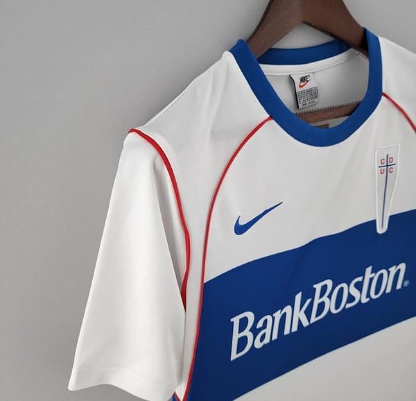 Retro 2002 Deportivo Universidad Católica Home  Soccer Jersey - Image 4