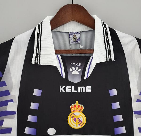 Retro Real Madrid 97/98 Third  Soccer Jersey - Image 7