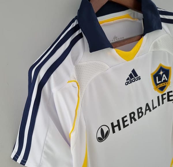 Retro LA Galaxy 2007 HOME  Soccer Jersey - Image 6