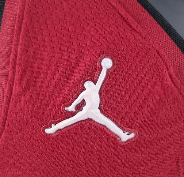 75th Anniversary Miami Heat Jordan JAMES #6 Burgundy NBA Jersey - Image 6