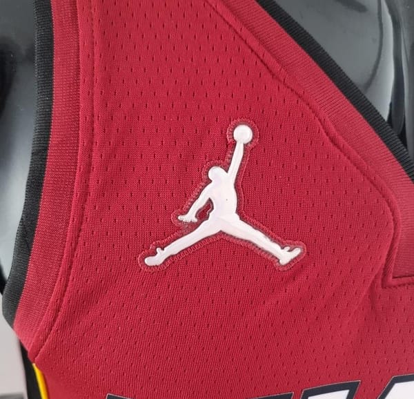 75th Anniversary Miami Heat Jordan ADEBAYO#13 Burgundy NBA Jersey - Image 5