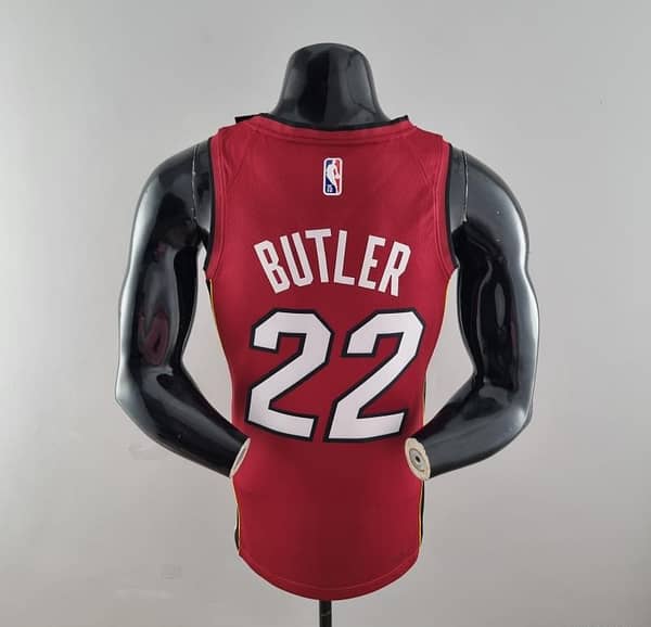75th Anniversary Miami Heat Jordan BUTLER#22 Burgundy NBA Jersey - Image 4