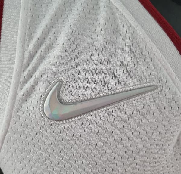 75th Anniversary Miami Heat WADE #3 White NBA Jersey - Image 6