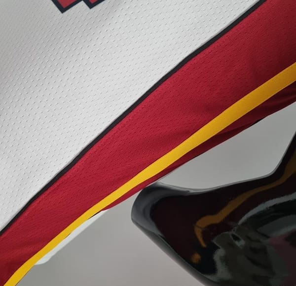 75th Anniversary Miami Heat OLADIPO#4 White NBA Jersey - Image 2