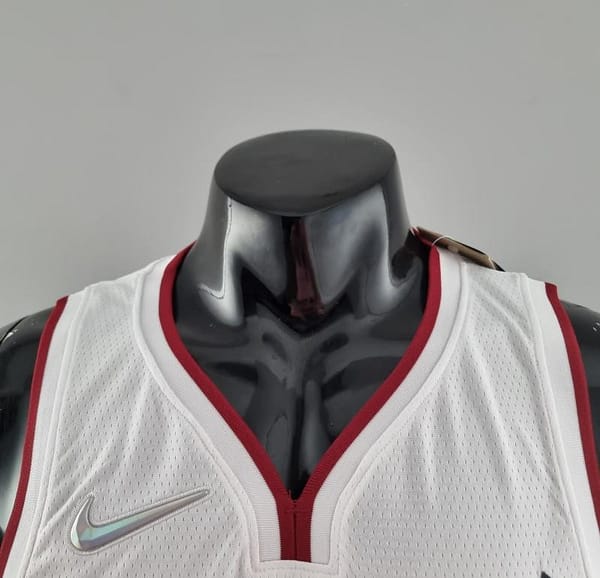 75th Anniversary Miami Heat HERRO#14 White NBA Jersey - Image 6