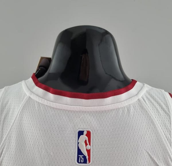 75th Anniversary Miami Heat HERRO#14 White NBA Jersey - Image 8