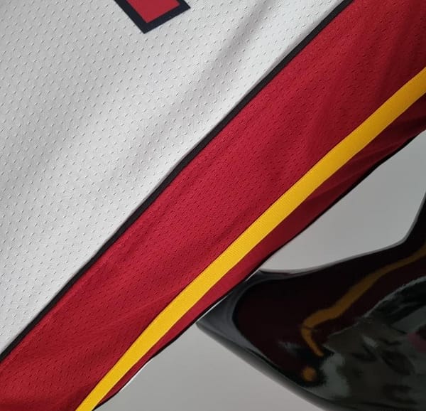 75th Anniversary Miami Heat BUTLER#22 White NBA Jersey - Image 6
