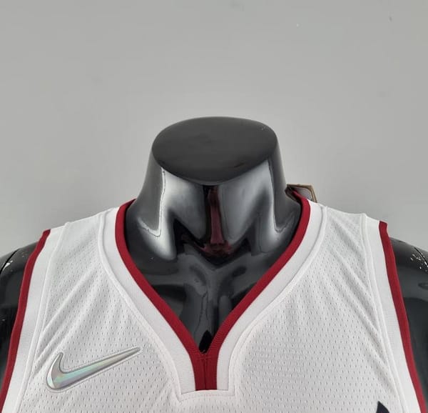 75th Anniversary Miami Heat BUTLER#22 White NBA Jersey - Image 9