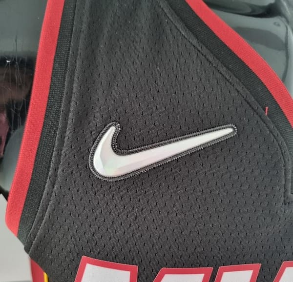75th Anniversary Miami Heat WADE #3 Black NBA Jersey - Image 8
