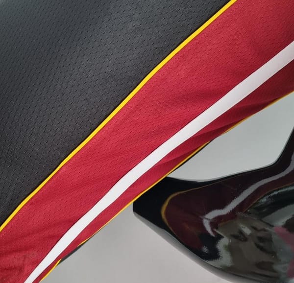 75th Anniversary Miami Heat OLADIPO#4 Black NBA Jersey - Image 6