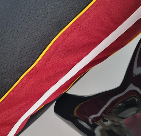 75th Anniversary Miami Heat ADEBAYO#13 Black NBA Jersey - Image 3